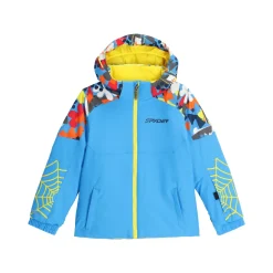 Kids Spyder Boys Challenger - Yeti Camo Aether Blue