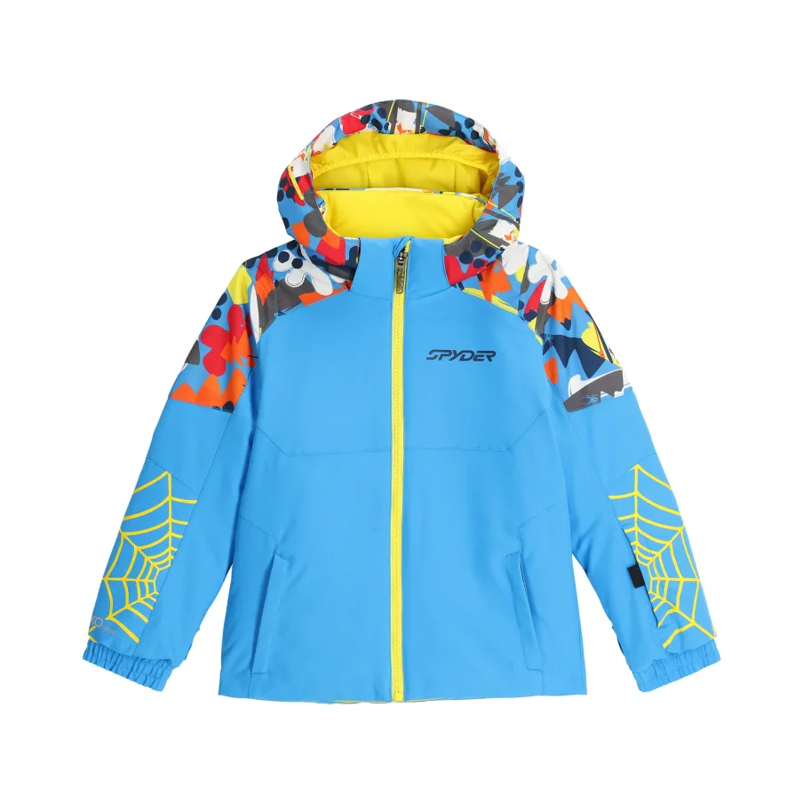 Kids Spyder Boys Challenger - Yeti Camo Aether Blue