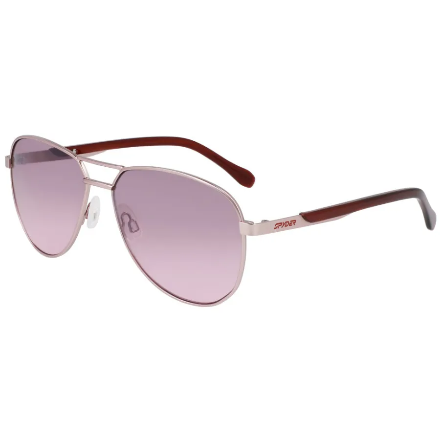 Women Spyder Classic Aviator Sunglasses Ii - Gold