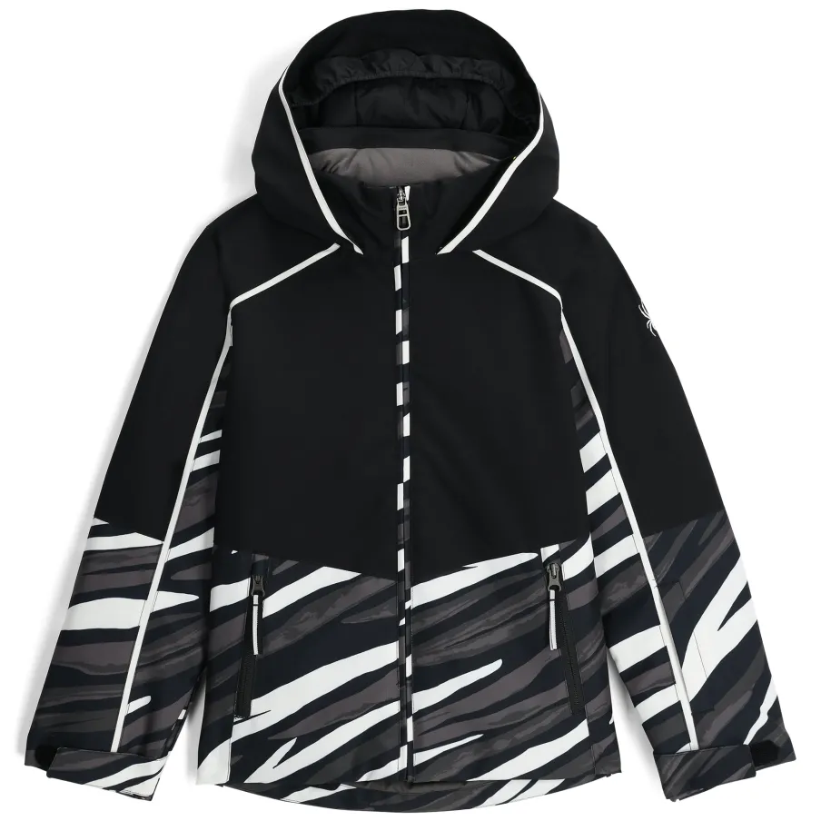 Kids Spyder Girls Conquer - Tiger Polar