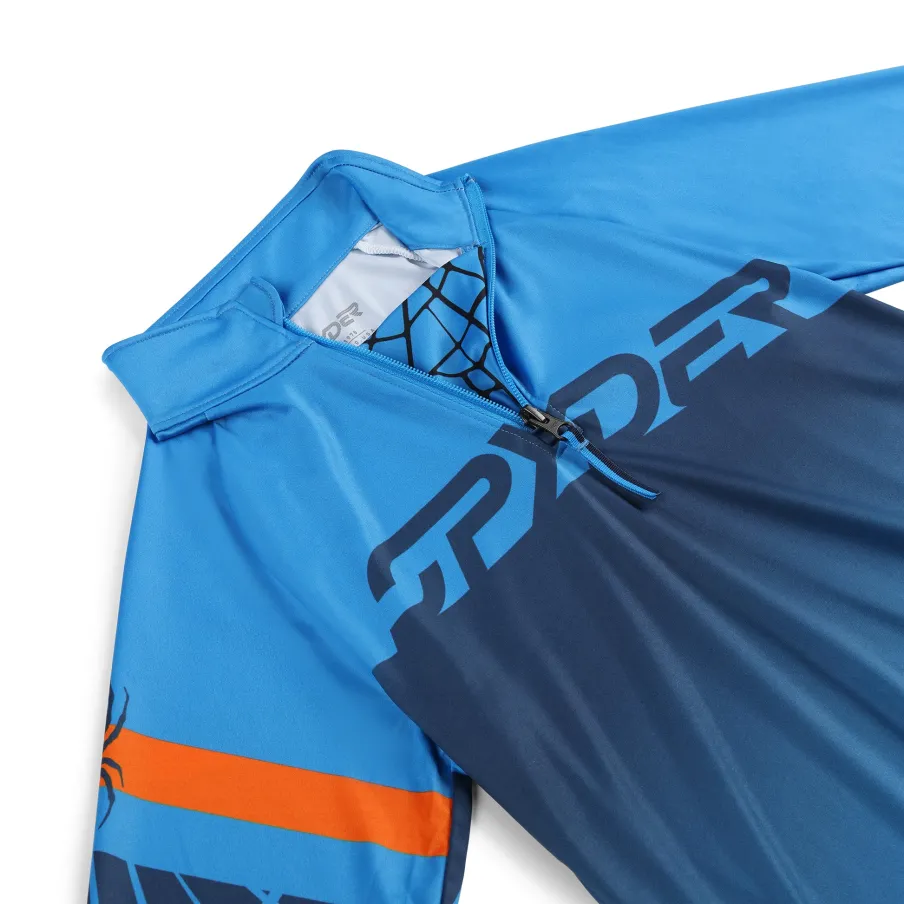 Kids Spyder Little Boys Incline Half Zip - Aether Blue