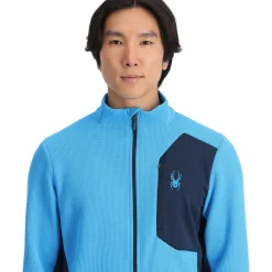 Spyder Mens Bandit Full Zip - Aether Blue