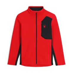 Spyder Mens Bandit Full Zip - Red