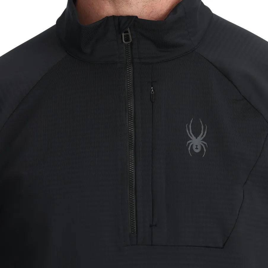 Spyder Mens Gridweb Fleece Half Zip -