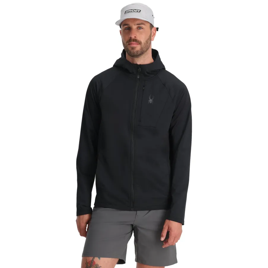 Spyder Mens Gridweb Hoodie -