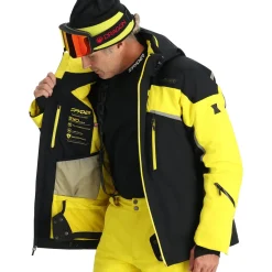 Spyder Mens Leader - Acid Yellow