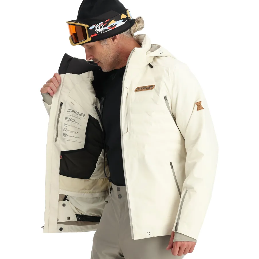 Spyder Mens Pinnacle - Vanilla Latte