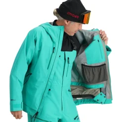 Spyder Mens Sanction - Teal Green