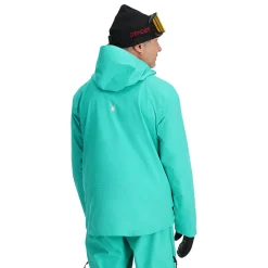 Spyder Mens Sanction - Teal Green