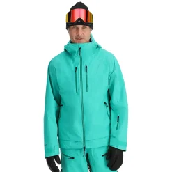 Spyder Mens Sanction - Teal Green