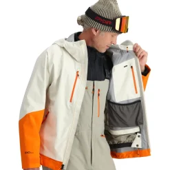 Spyder Mens Sanction - Vanilla Latte