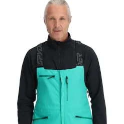 Spyder Mens Sanction Bib - Teal Green