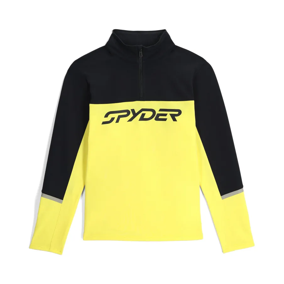 Spyder Mens Speed Fleece Half Zip - Acid Yellow