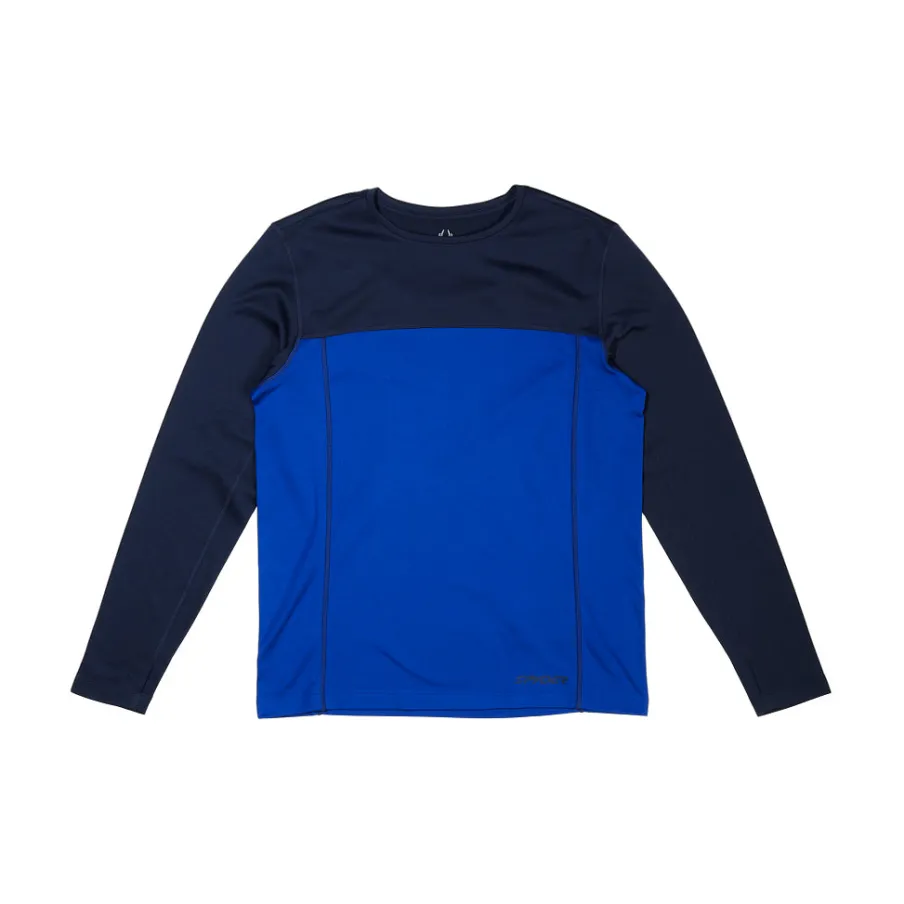 Spyder Mens Stretch Charger Crew - Electric Blue