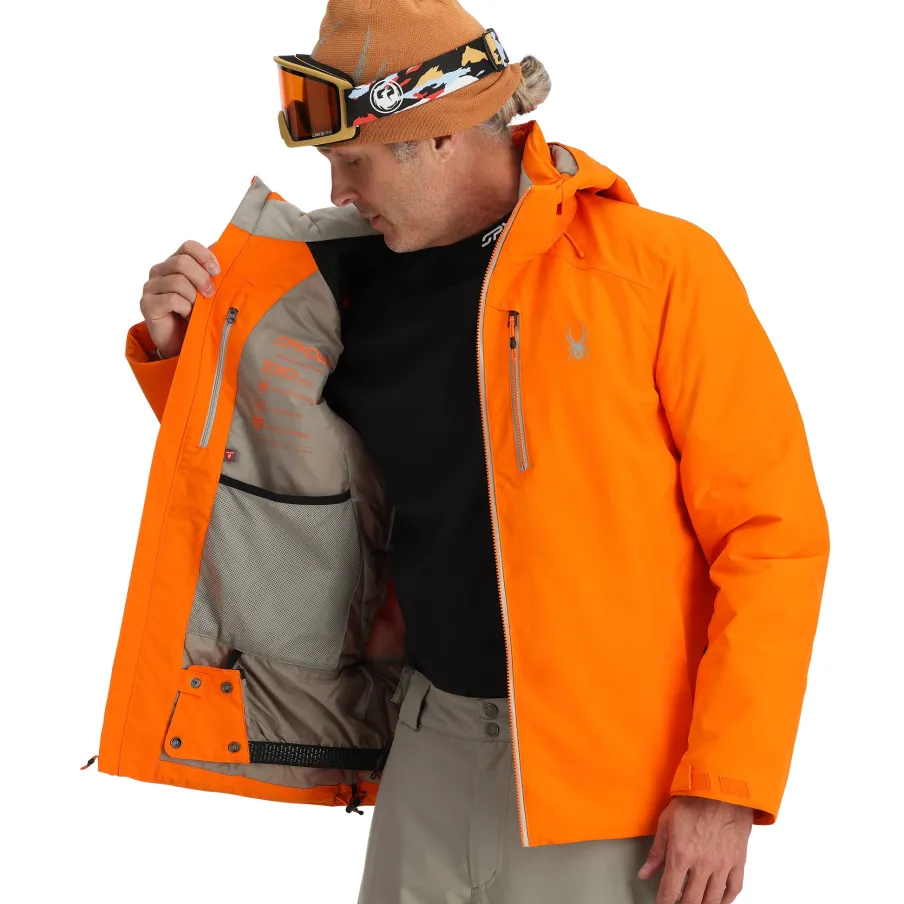 Spyder Mens Tripoint - Orange Shock