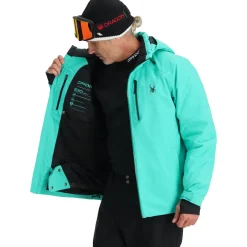 Spyder Mens Tripoint - Teal Green