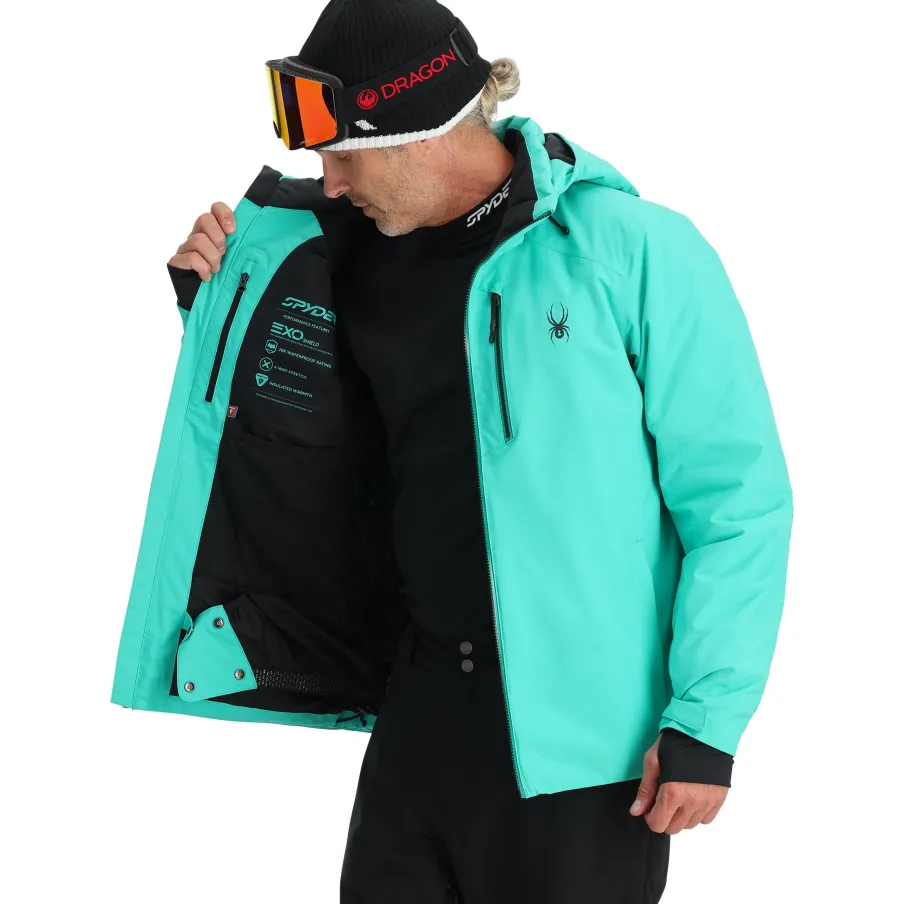 Spyder Mens Tripoint - Teal Green