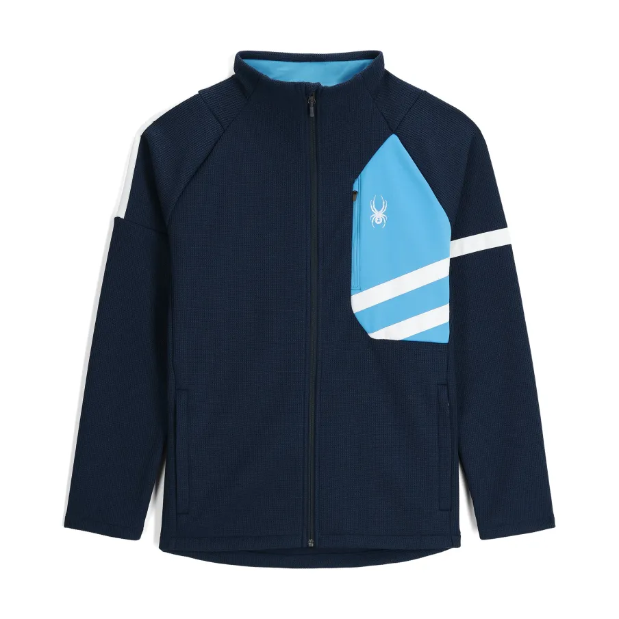 Spyder Mens Wengen Bandit Full Zip - True Navy