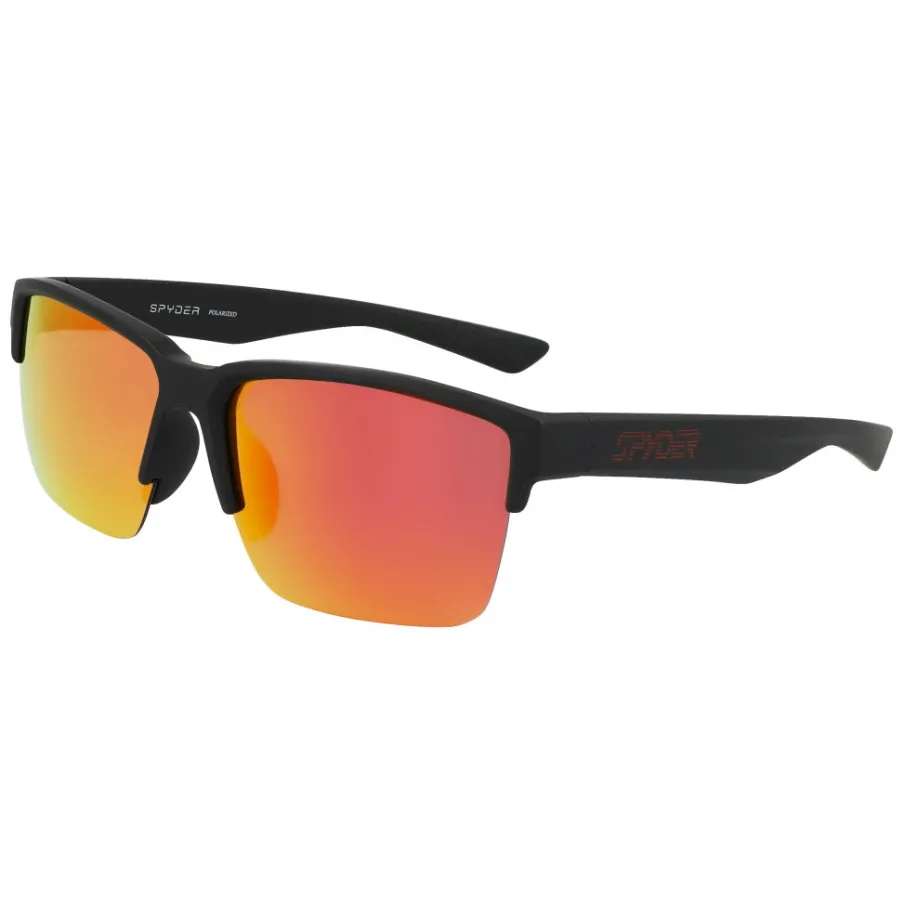 Women Spyder Modern Semi-Rim Square Sunglasses -