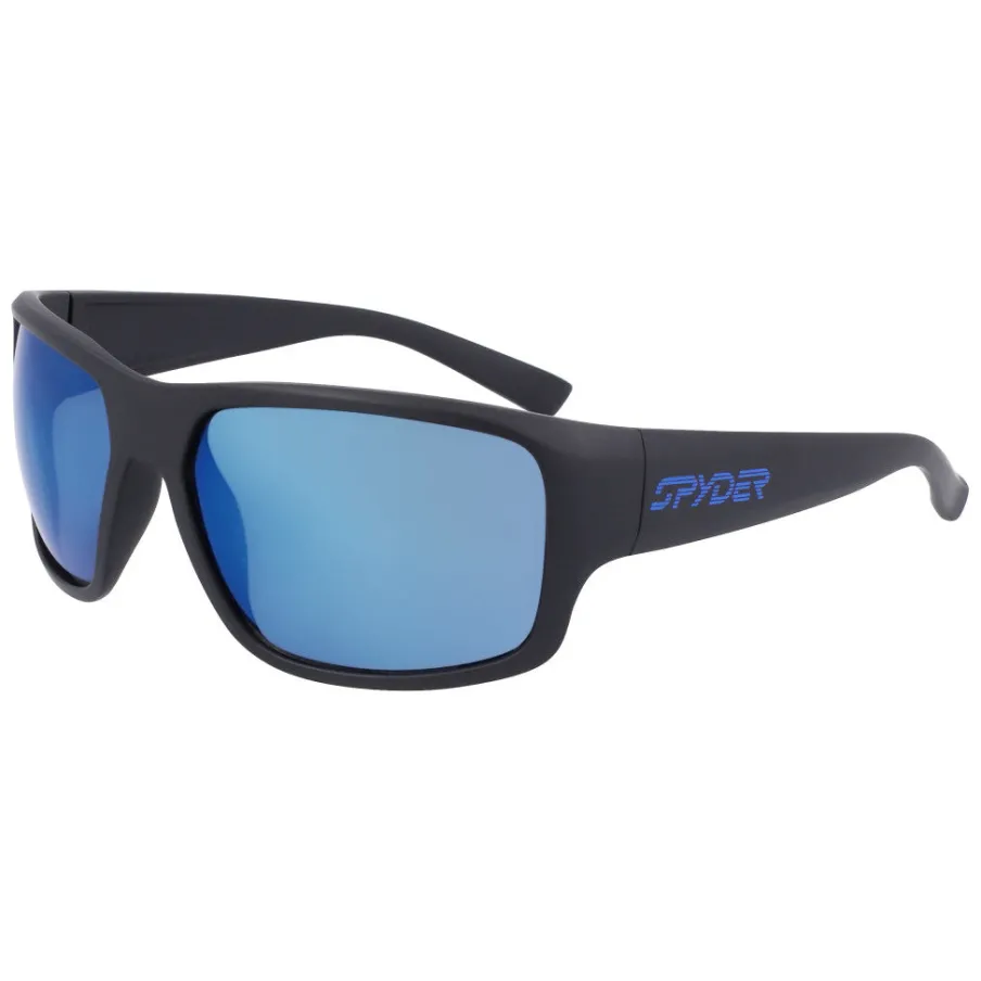 Women Spyder Oversized Retro Wrap Sunglasses -