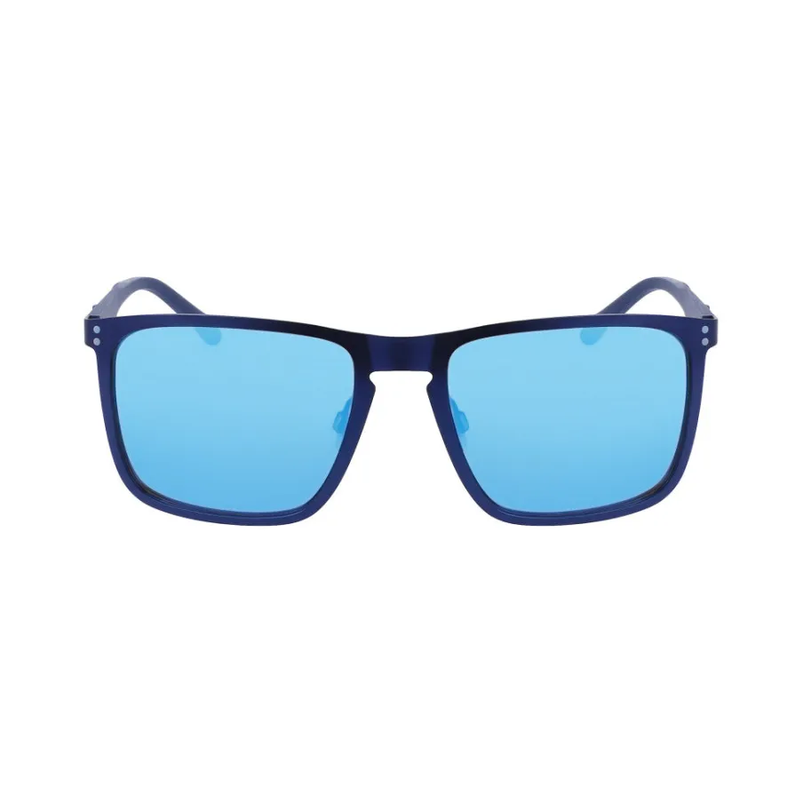 Women Spyder Trendy Flat Metal Square Sunglasses -