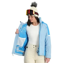 Women Spyder Womens Andorra - Blue Drift