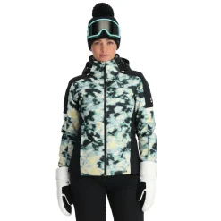 Women Spyder Womens Andorra - Tie Dye Vanilla Latte