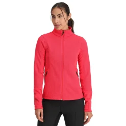 Women Spyder Womens Bandita Full Zip - Prism Pink