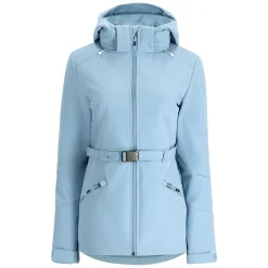 Women Spyder Womens Glacial Softshell - Blue Drift