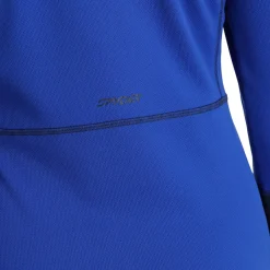 Women Spyder Womens Stretch Charger Crew - Electric Blue