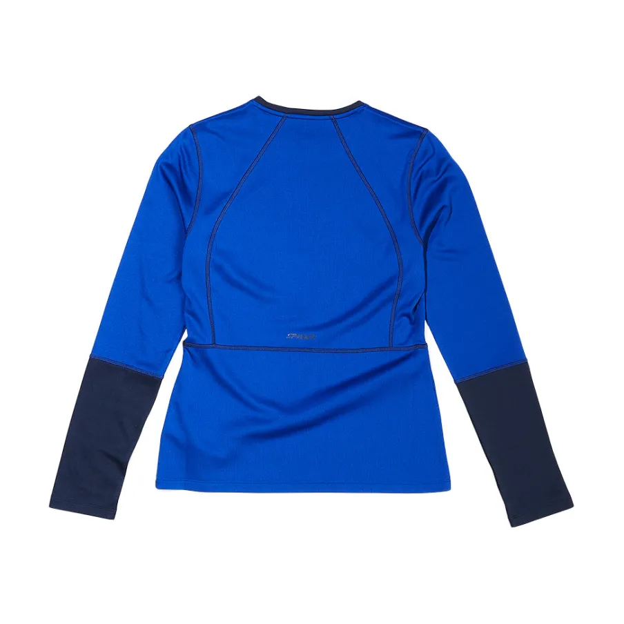 Women Spyder Womens Stretch Charger Crew - Electric Blue