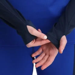 Women Spyder Womens Stretch Charger Hoodie - Electric Blue