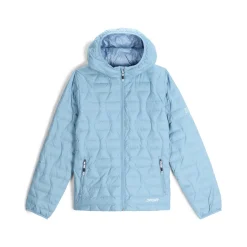 Women Spyder Womens Zenith Hooded - Blue Drift