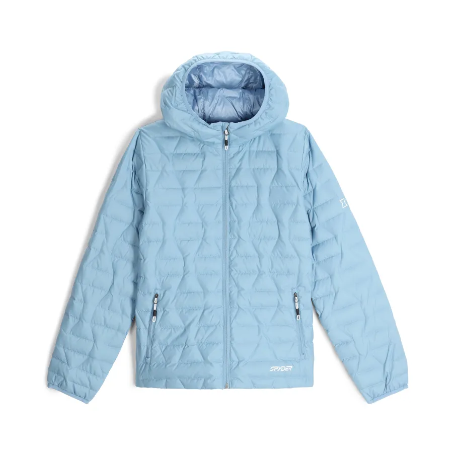 Women Spyder Womens Zenith Hooded - Blue Drift